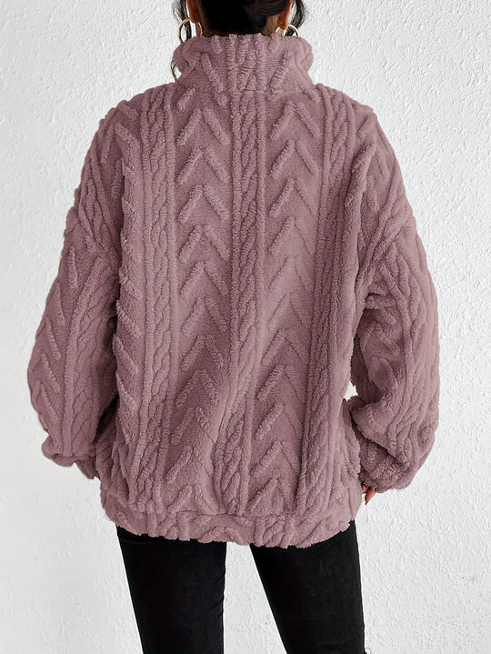 Quarter-Zip Pullover Damen | Weich & Wärmend 10