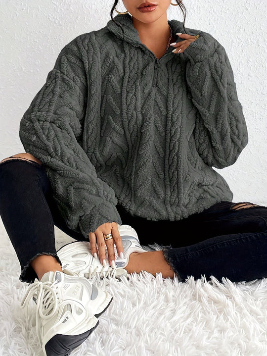 Quarter-Zip Pullover Damen | Weich & Wärmend 5
