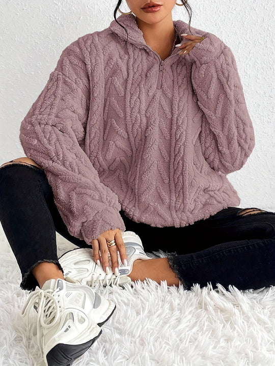 Quarter-Zip Pullover Damen | Weich & Wärmend 8