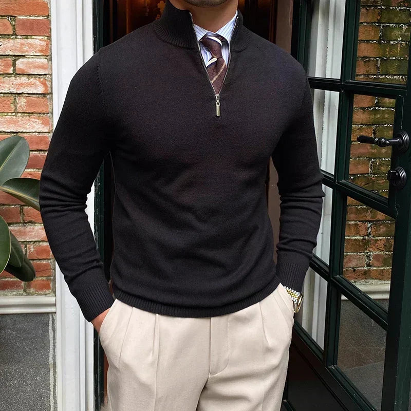 Quarter-Zip Pullover Herren | Figurbetonte Passform & Komfort 2