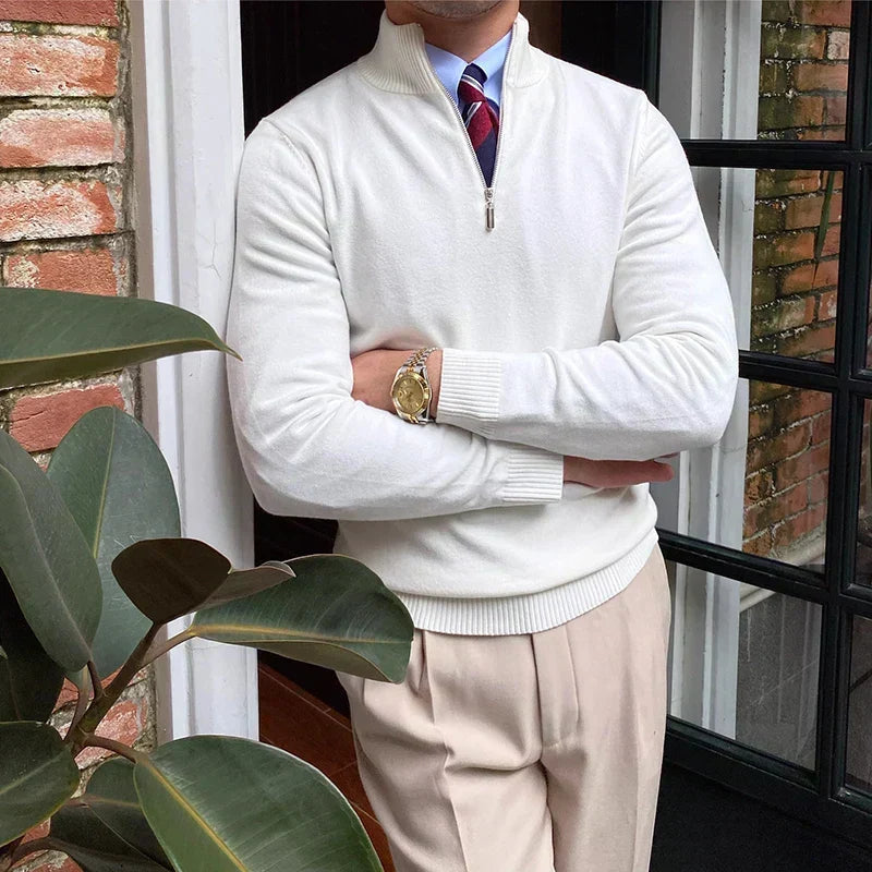 Quarter-Zip Pullover Herren | Figurbetonte Passform & Komfort 4