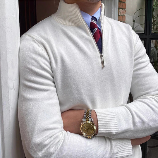 Quarter-Zip Pullover Herren | Figurbetonte Passform & Komfort 6