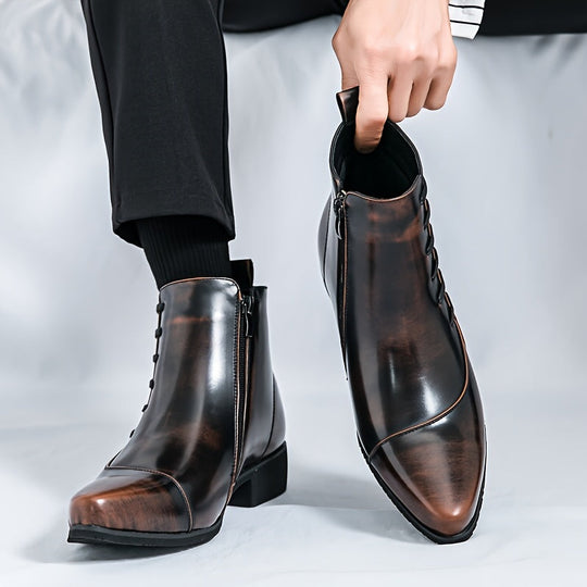 Herren Stiefel Rutschfeste Sohle Vielseitig Kombinierbar 3