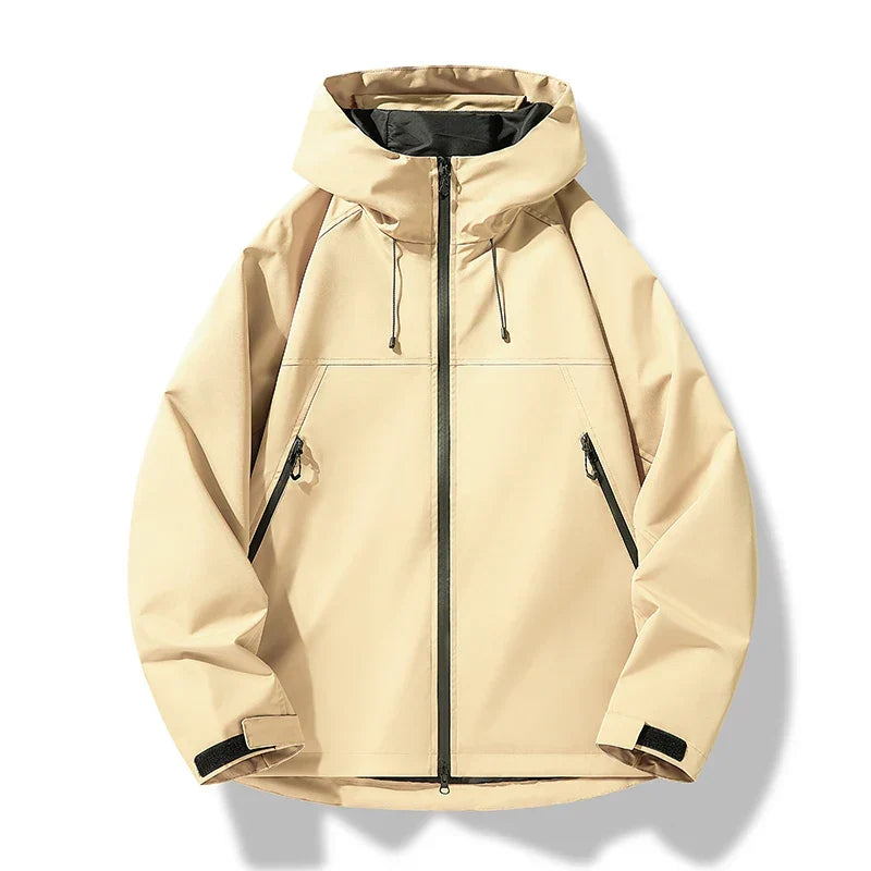 Regenjacke Herren | Wasserdicht & Winddicht mit Kapuze