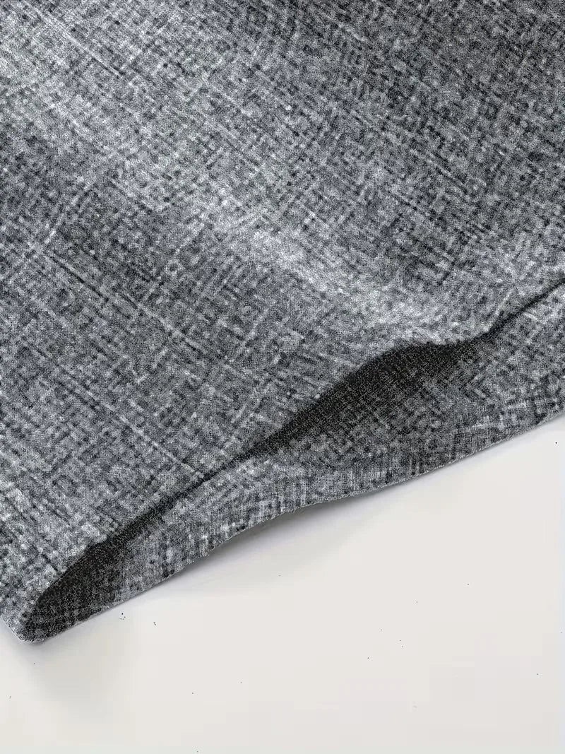 Regular fit korte mouw overhemd met V-hals 3
