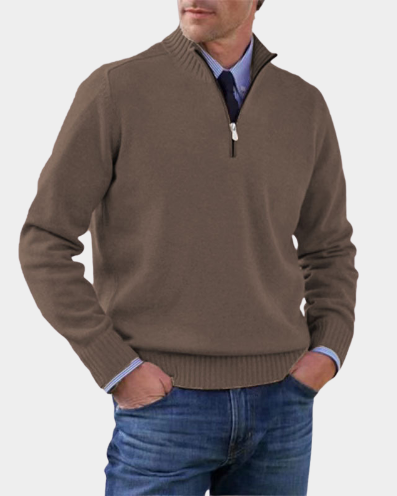 Reißverschluss Pullover Herren | Weich & Warm 11