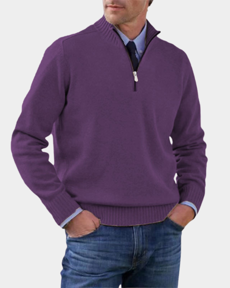 Reißverschluss Pullover Herren | Weich & Warm 13