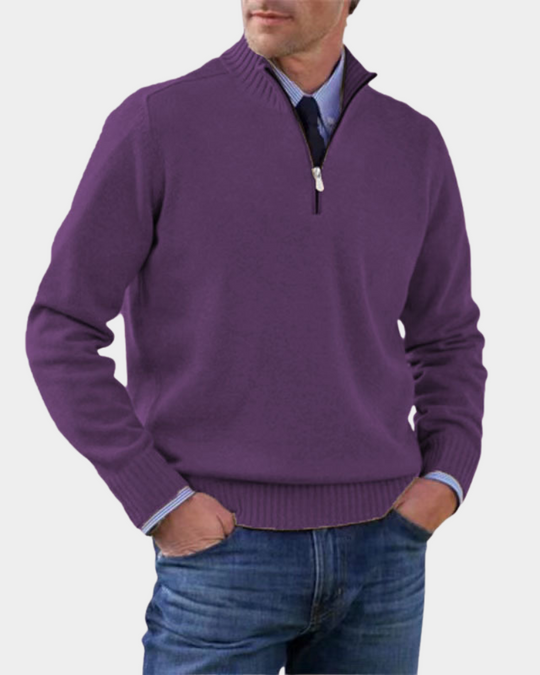Reißverschluss Pullover Herren | Weich & Warm 13