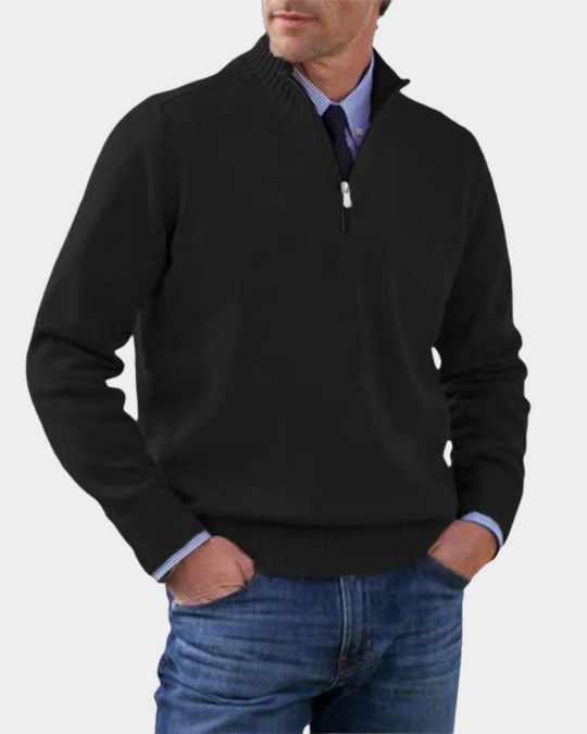 Reißverschluss Pullover Herren | Weich & Warm 3