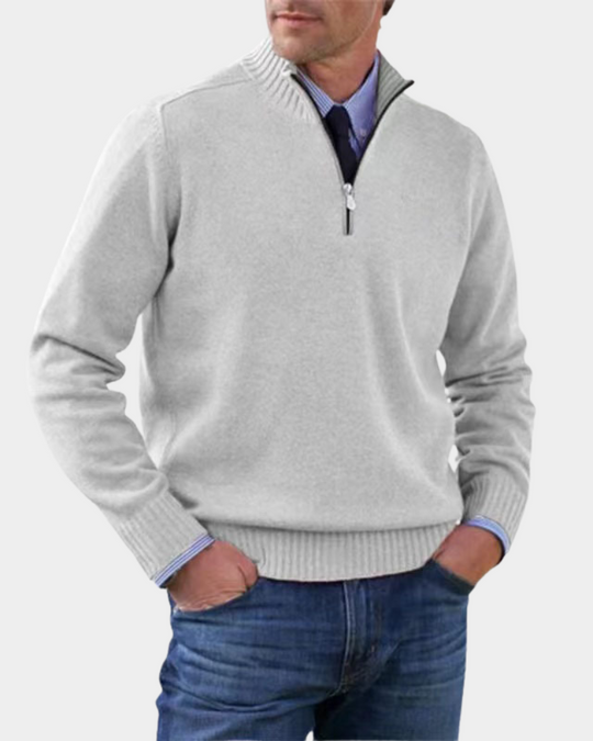 Reißverschluss Pullover Herren | Weich & Warm 4