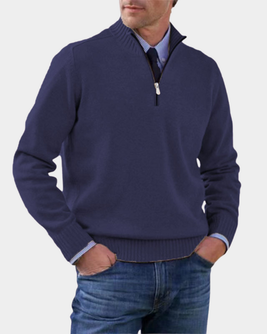 Reißverschluss Pullover Herren | Weich & Warm 5