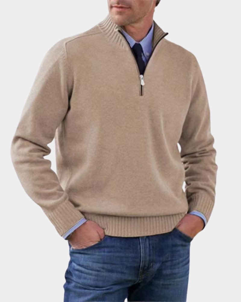 Reißverschluss Pullover Herren | Weich & Warm 7