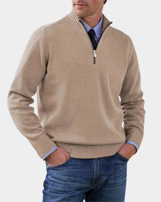 Reißverschluss Pullover Herren | Weich & Warm 7