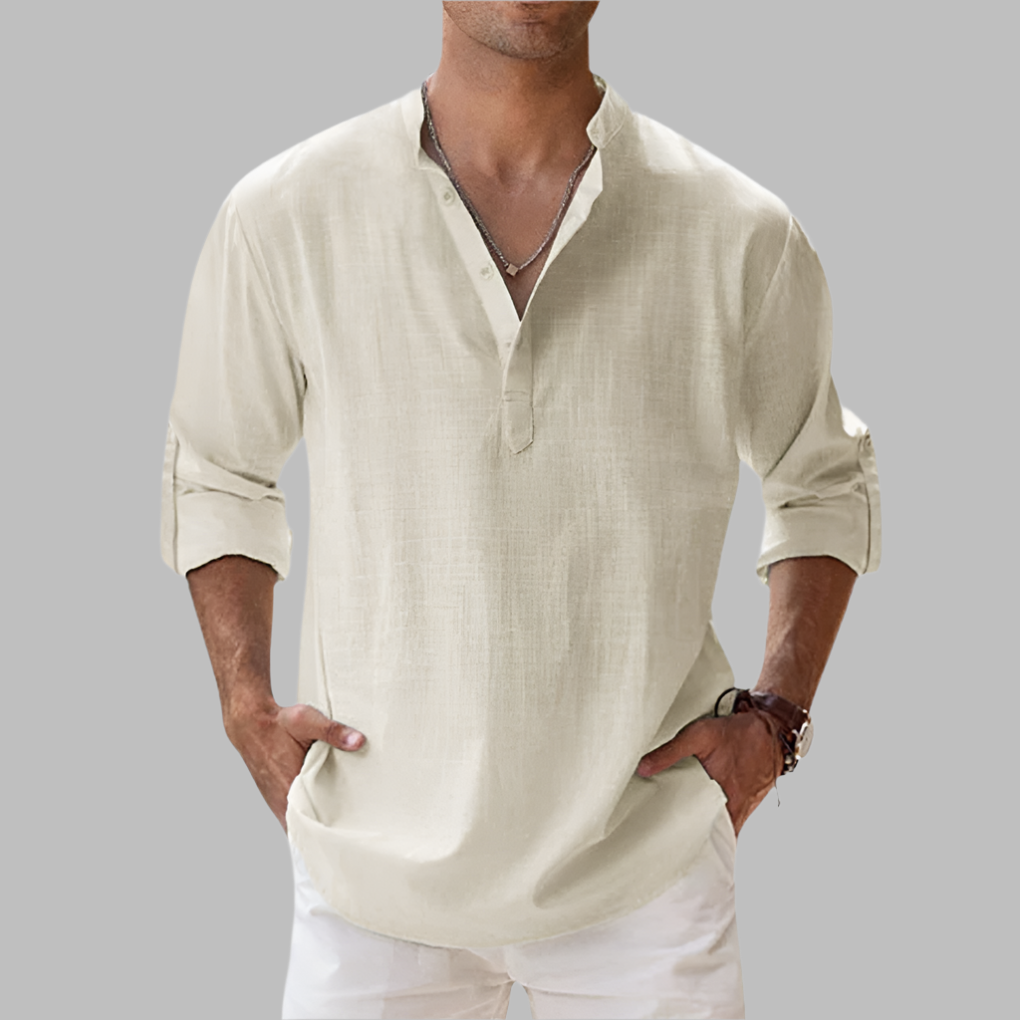 Relaxed zomerhemd voor heren 4
