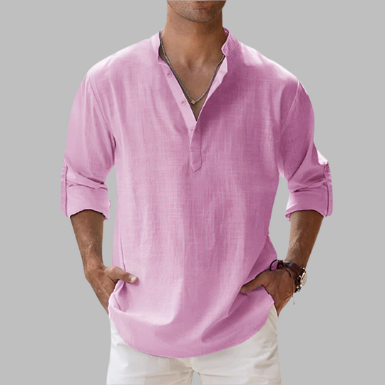 Relaxed zomerhemd voor heren 6