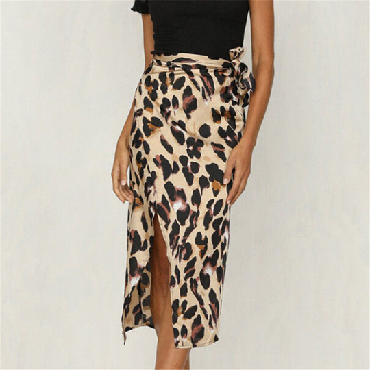 Rock Damen mit Leopardenprint - Erica