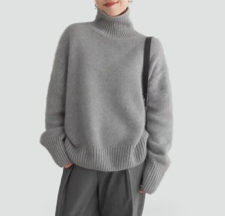 Rollkragenpullover Damen | Leicht & Wärmend