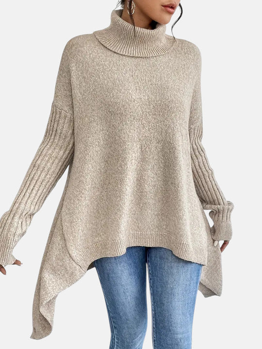 Rollkragenpullover Damen | Oversized