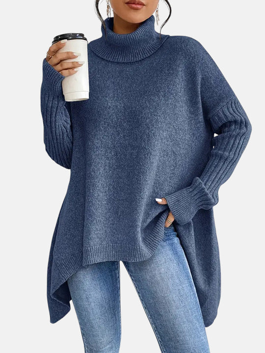 Rollkragenpullover Damen | Oversized