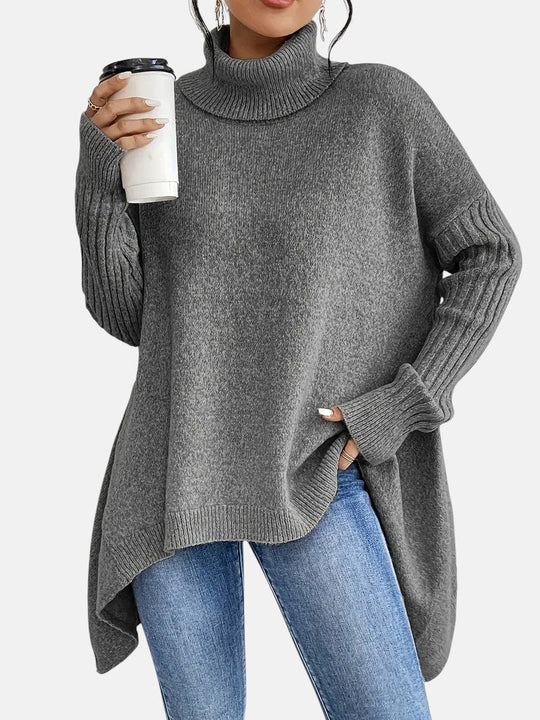 Rollkragenpullover Damen | Oversized