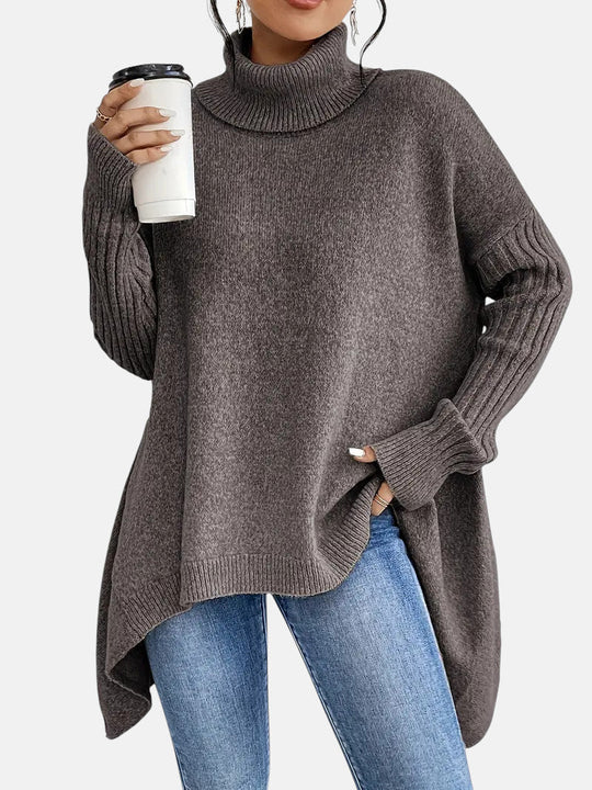Rollkragenpullover Damen | Oversized