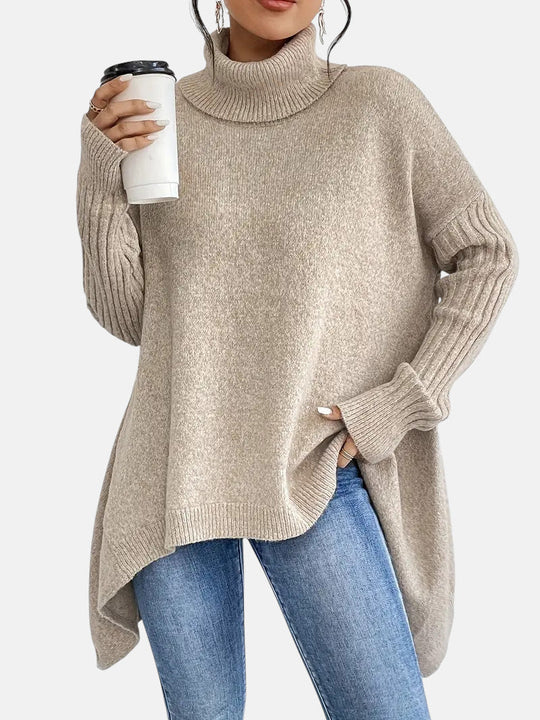 Rollkragenpullover Damen | Oversized