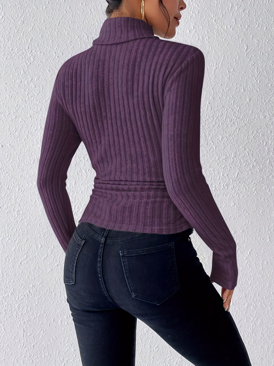 Rollkragenpullover Damen | Schmale Passform & Warm