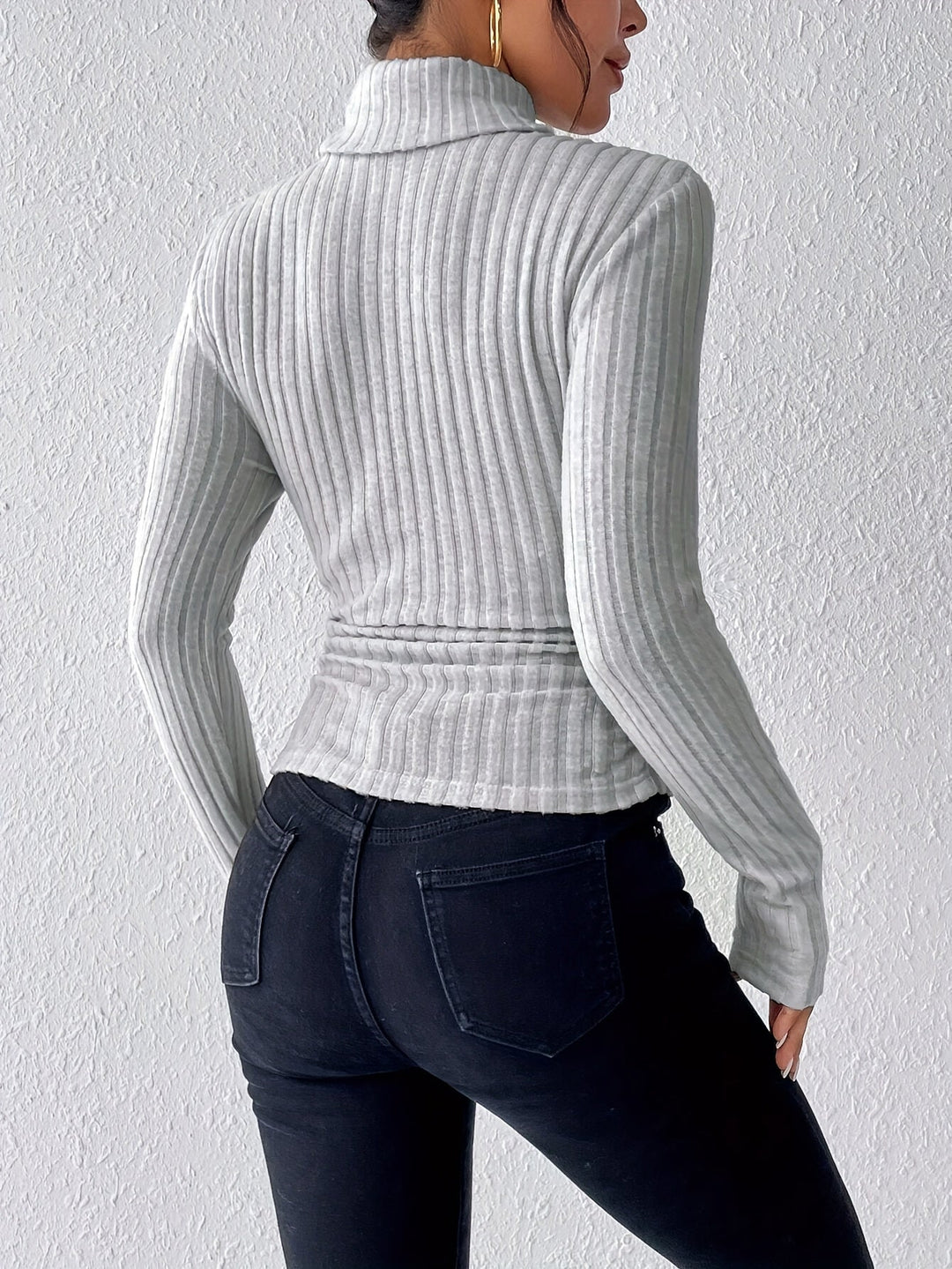 Rollkragenpullover Damen | Schmale Passform & Warm