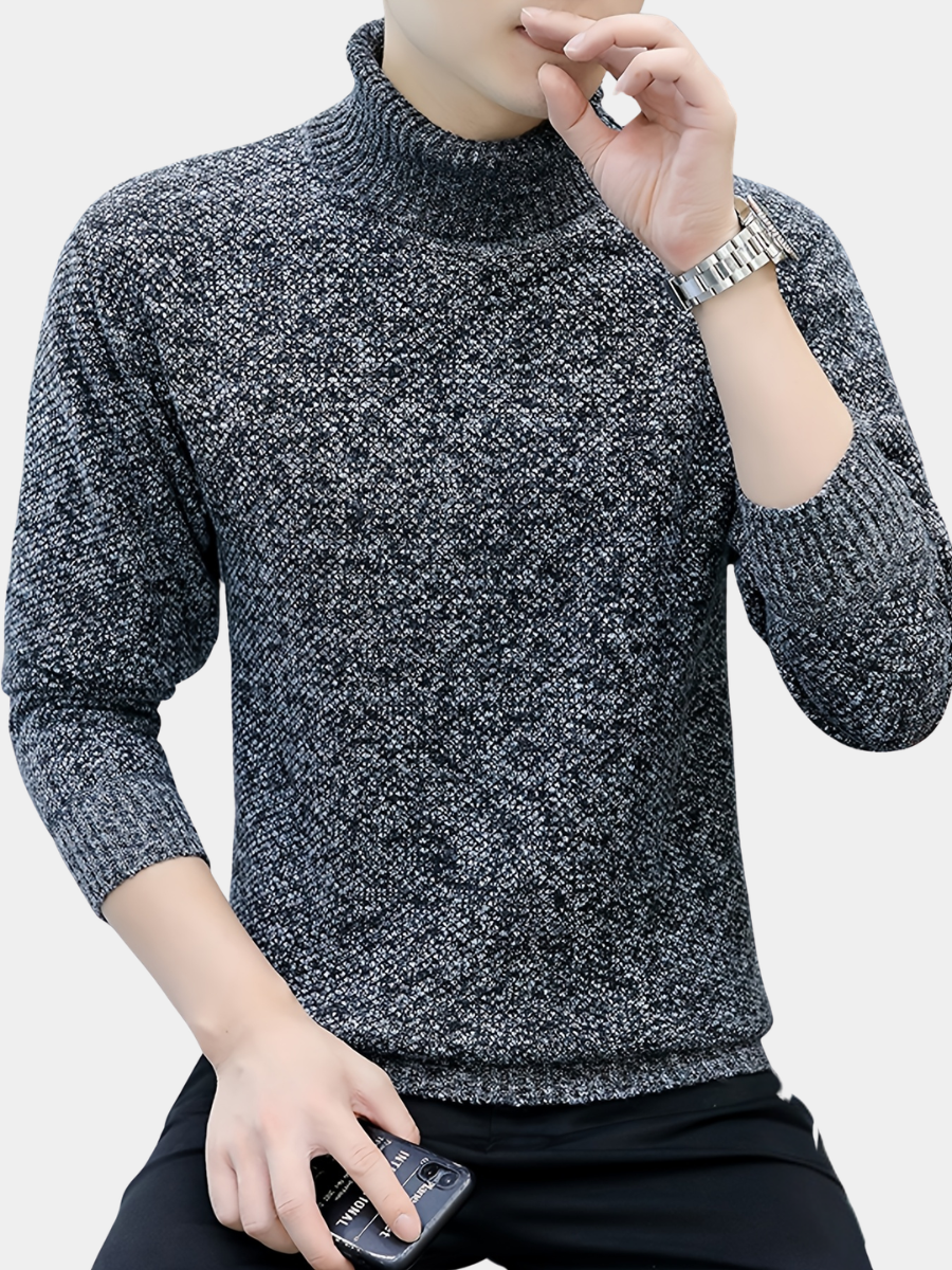 Rollkragenpullover Herren | Klassisch & Warm 1