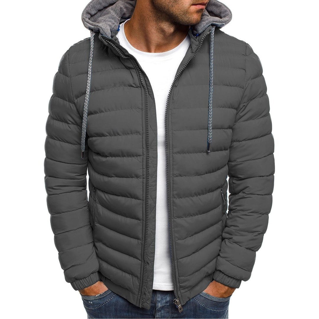 Ruben™️ | Combinatie van stijl en gezelligheid Luxe gewatteerde jas 3