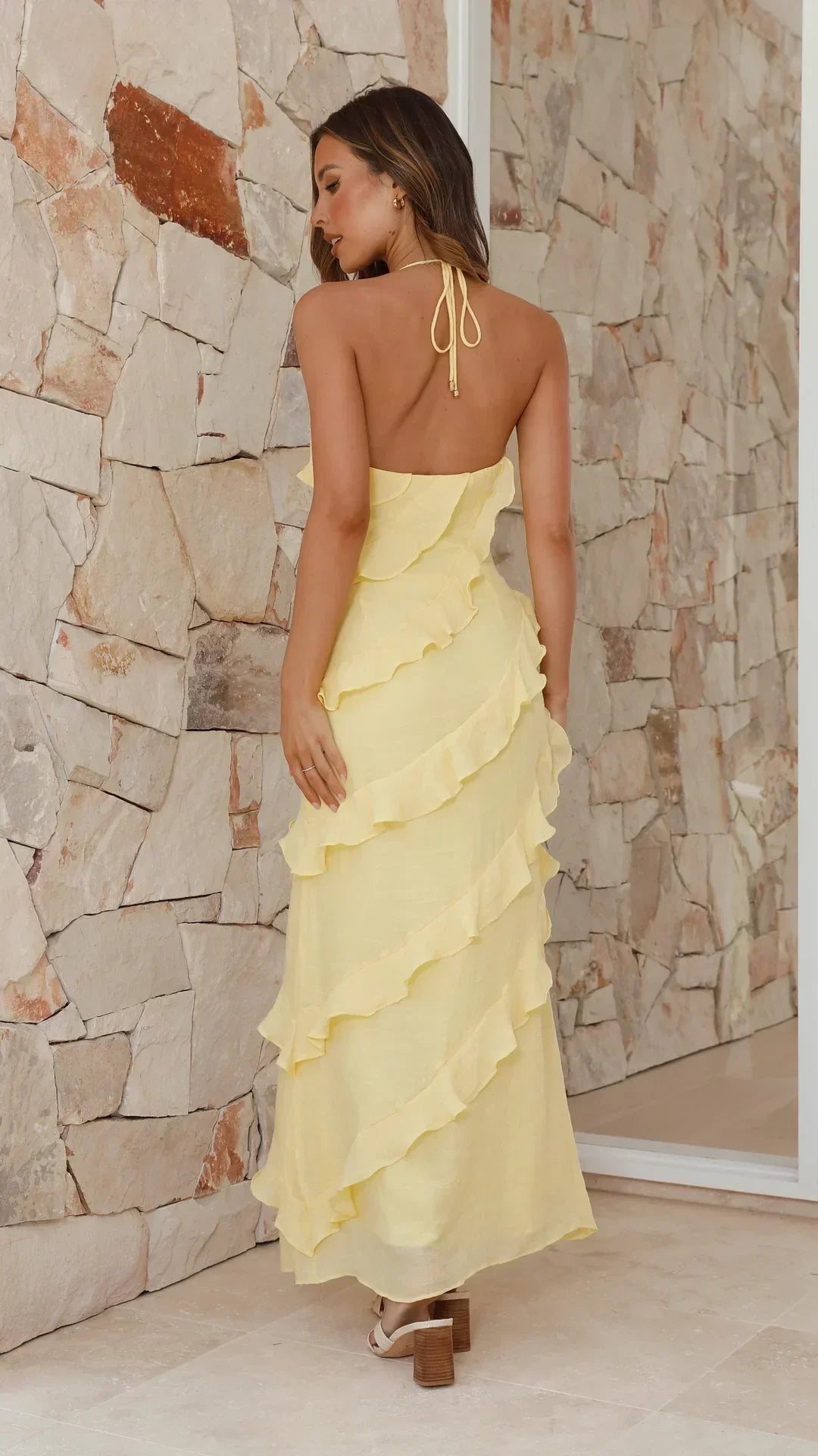 Ruffle Jurk | Ruffle Details & Flatterend Silhouet