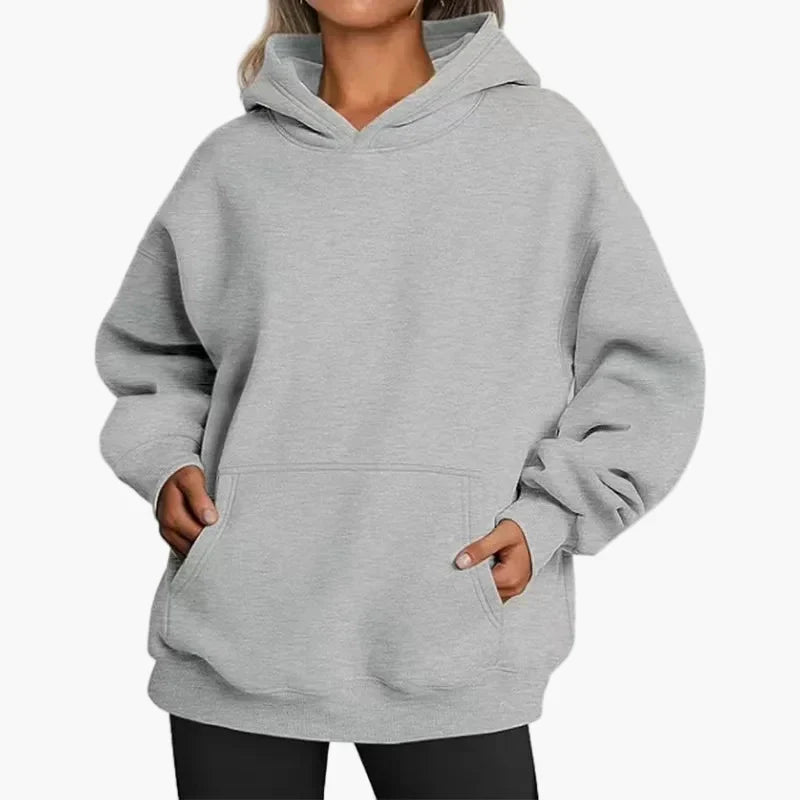 Oversized Hoodie Damen | Kängurutasche & Kapuze