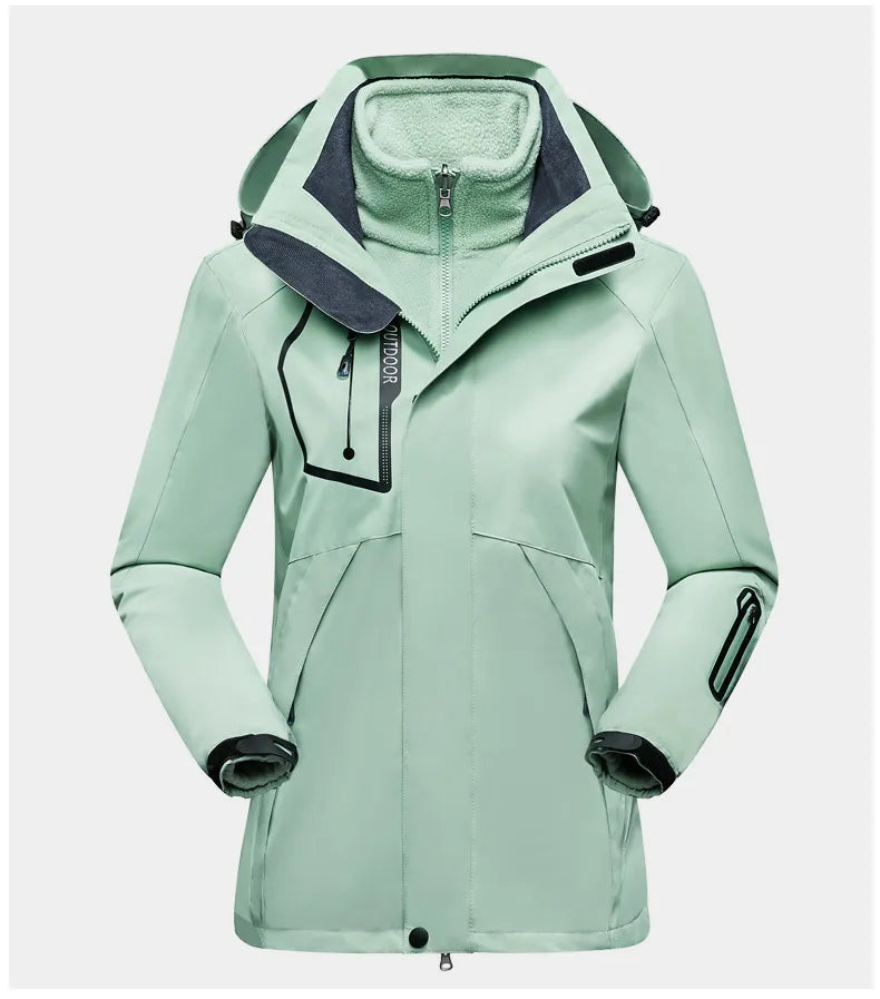 3-in-1 Jas Dames | Wind- en Waterdicht 4
