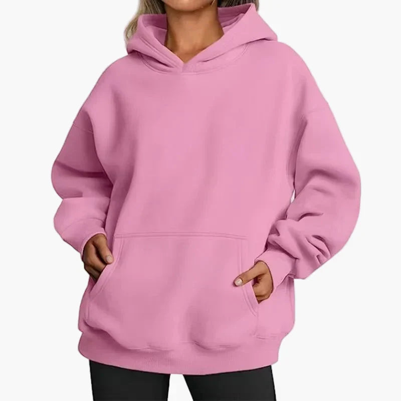 Oversized Hoodie Damen | Kängurutasche & Kapuze