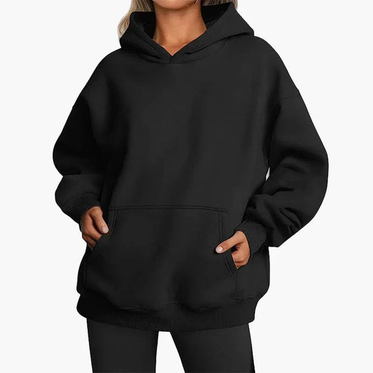 Oversized Hoodie Damen | Kängurutasche & Kapuze