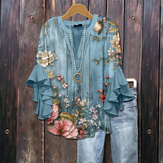 SALLY – BLOOMING ELEGANCE BLOUSE 1