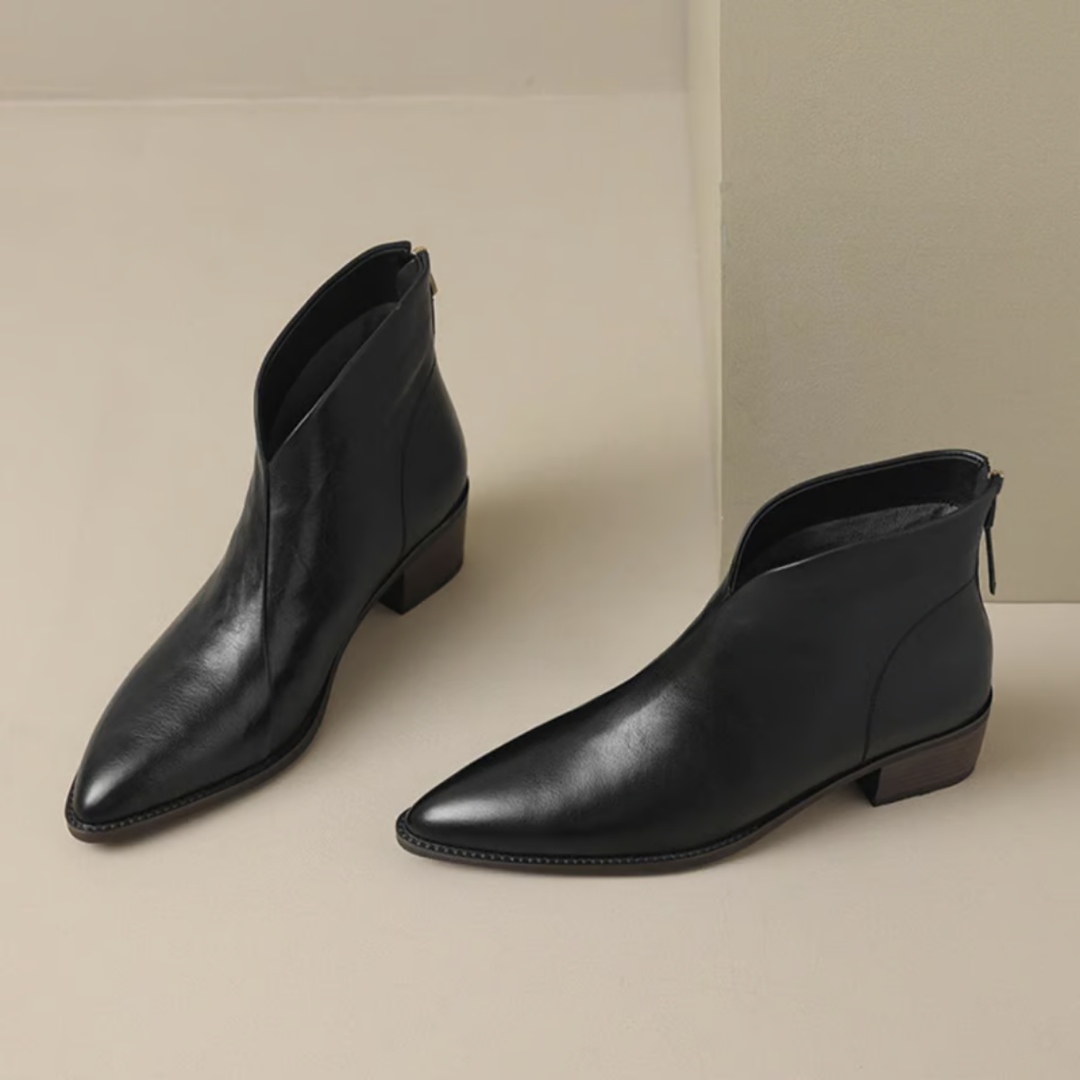 Stiefeletten Damen | Blockabsatz & Rutschfeste Sohle 11