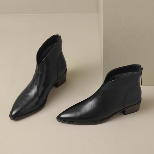 Stiefeletten Damen | Blockabsatz & Rutschfeste Sohle 11