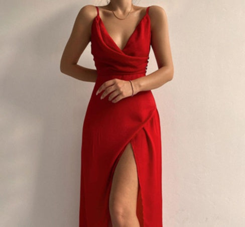 SIRENA – Luxe Print Slip Dress 15