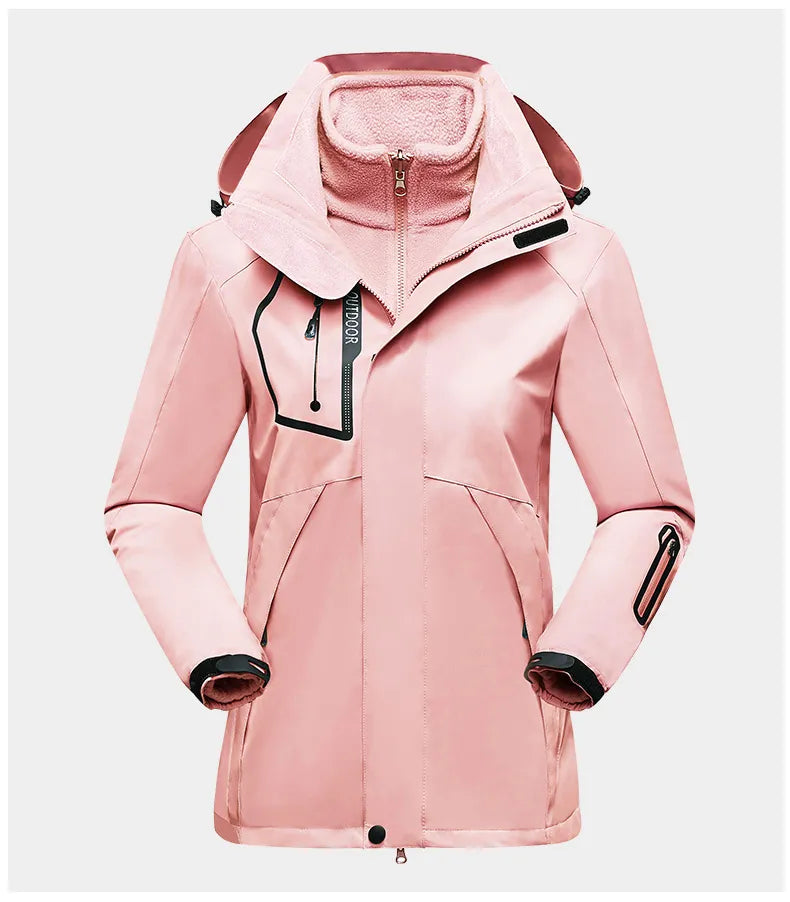 3-in-1 Jas Dames | Wind- en Waterdicht 3