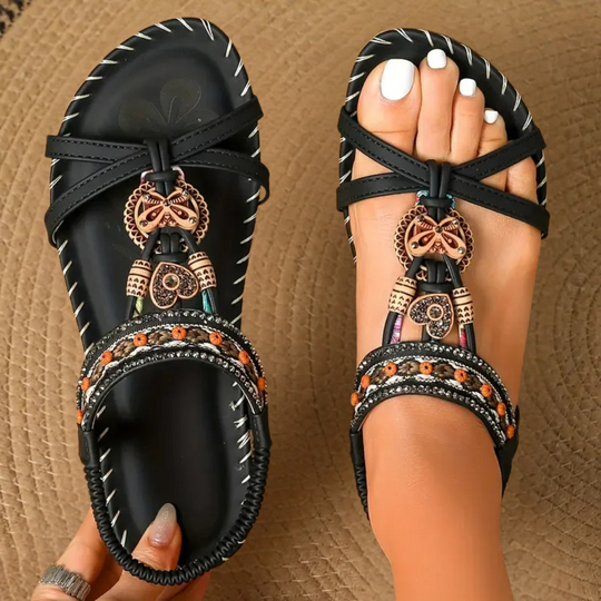 Sandalen Dames | Comfortabele Zool & Elastische Achterband