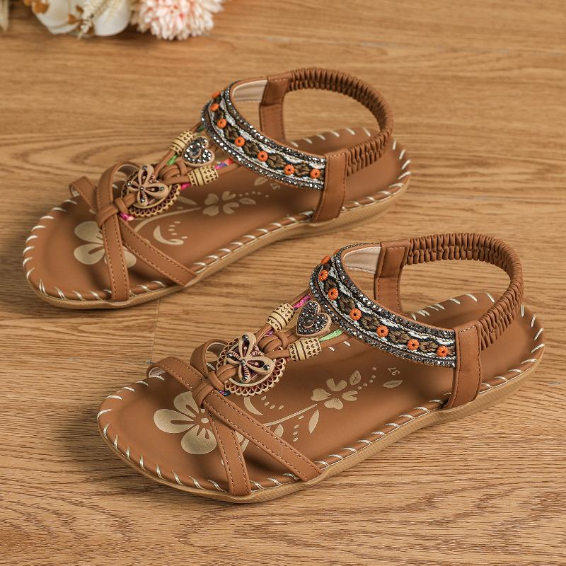 Sandalen Dames | Comfortabele Zool & Elastische Achterband