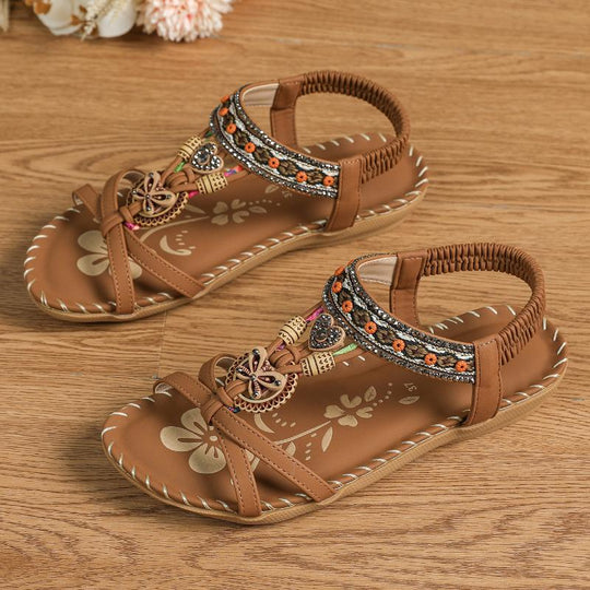 Sandalen Dames | Comfortabele Zool & Elastische Achterband
