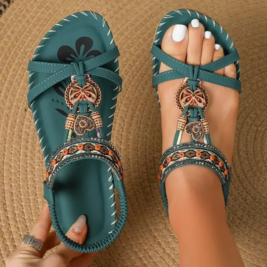 Sandalen Dames | Comfortabele Zool & Elastische Achterband