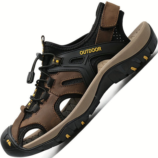 Sandalen Heren | Stoere Wandelsandalen met Gesloten Teen & Gripzool