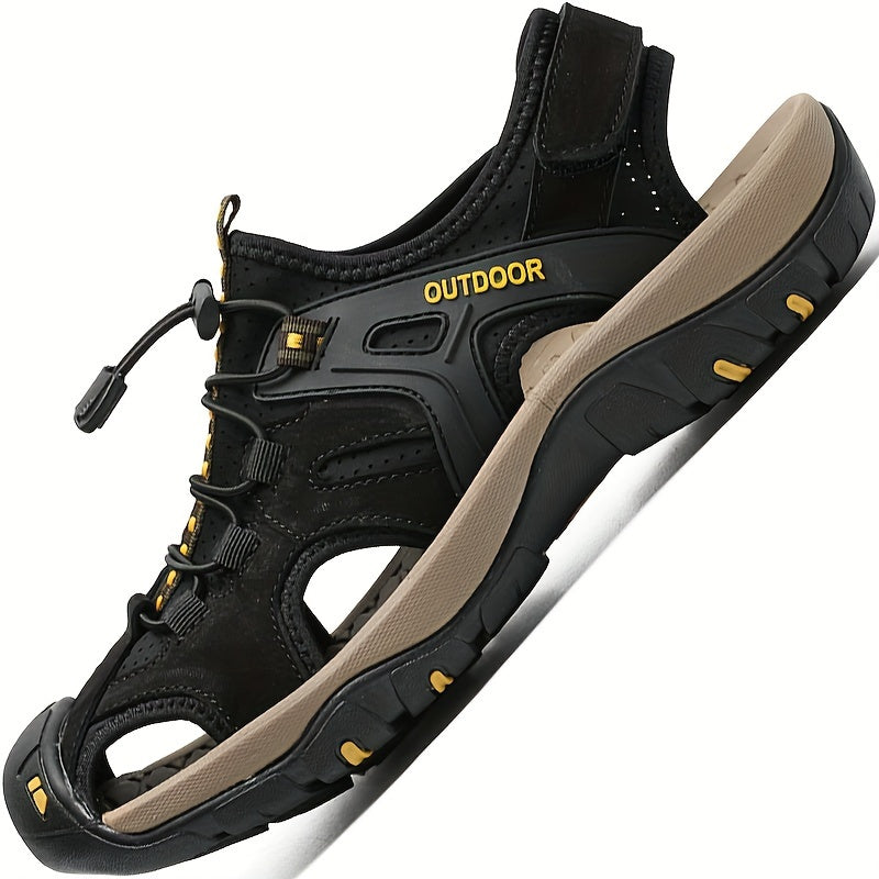 Sandalen Heren | Stoere Wandelsandalen met Gesloten Teen & Gripzool