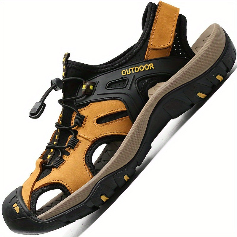 Sandalen Heren | Stoere Wandelsandalen met Gesloten Teen & Gripzool