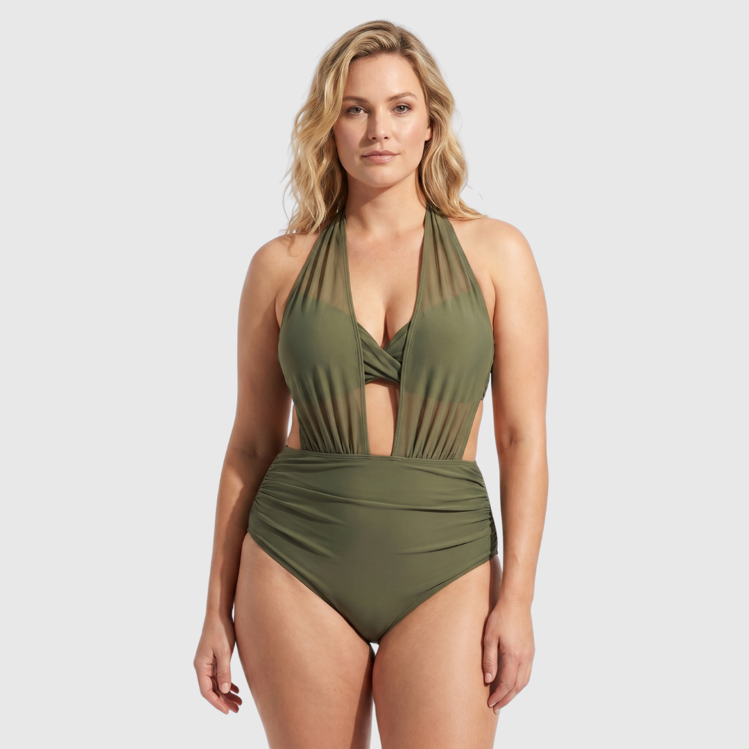 Sanne | 2-in-1 Hoog Getailleerde Tummy Control Bikini 1