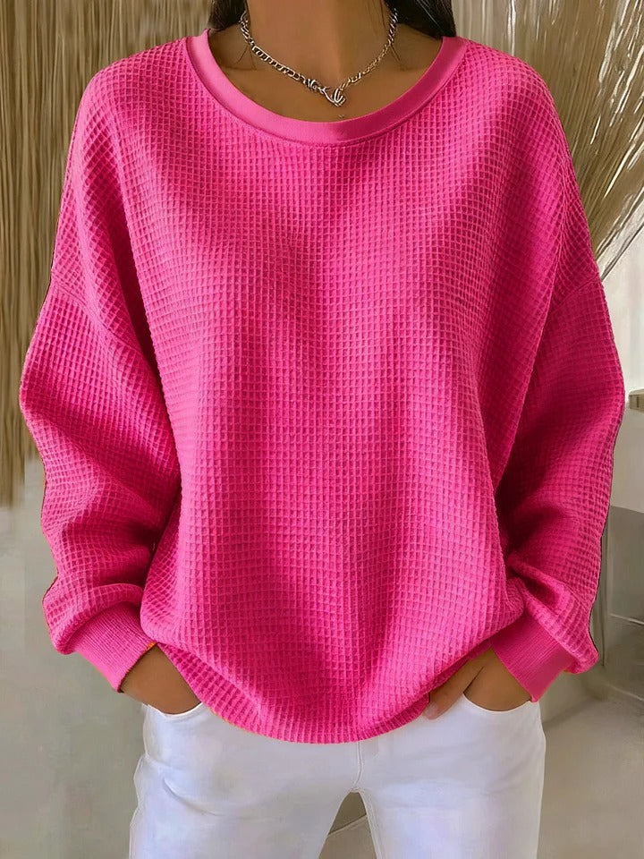 Sari™ | Casual Textuur Gebreide Trui 1