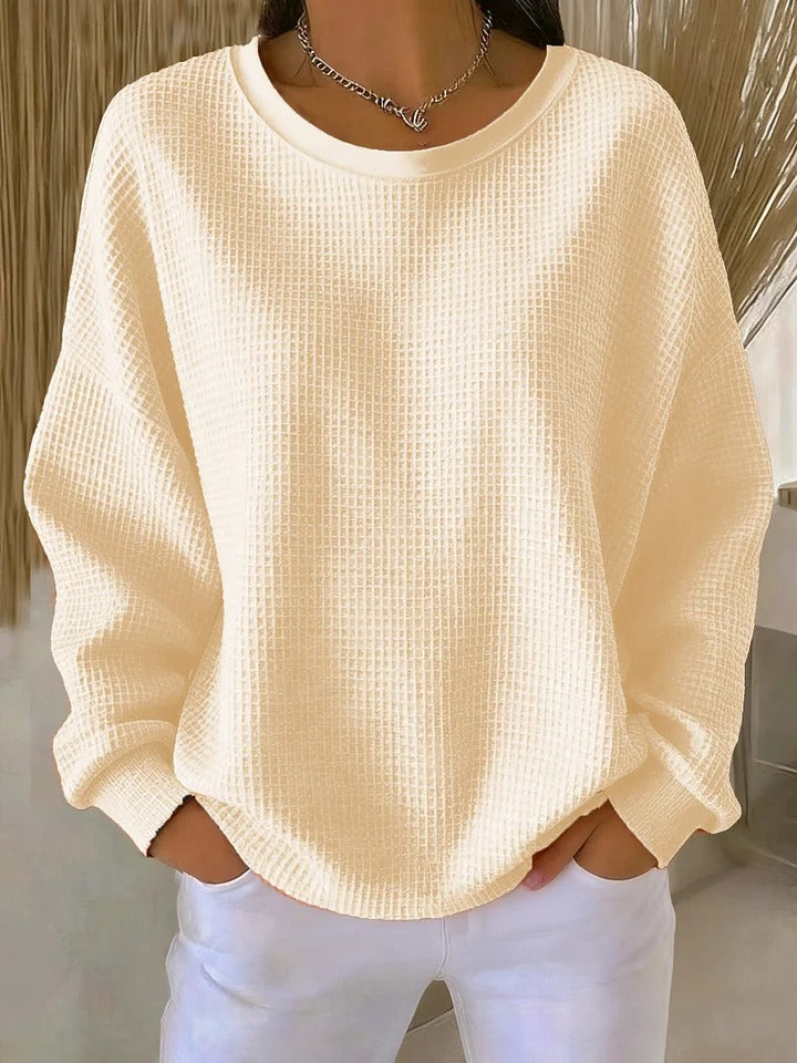 Sari™ | Casual Textuur Gebreide Trui 6